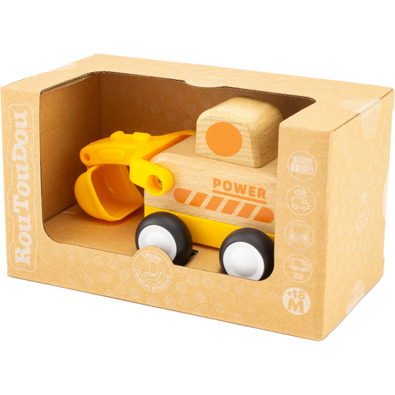 Mini pelleteuse en bois Ulysse