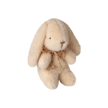  Mini peluche lapin crème Maileg avec ruban noué au cou