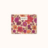 Mini pochette Mana Joy Apaches – coton matelassé fleuri rose et violet