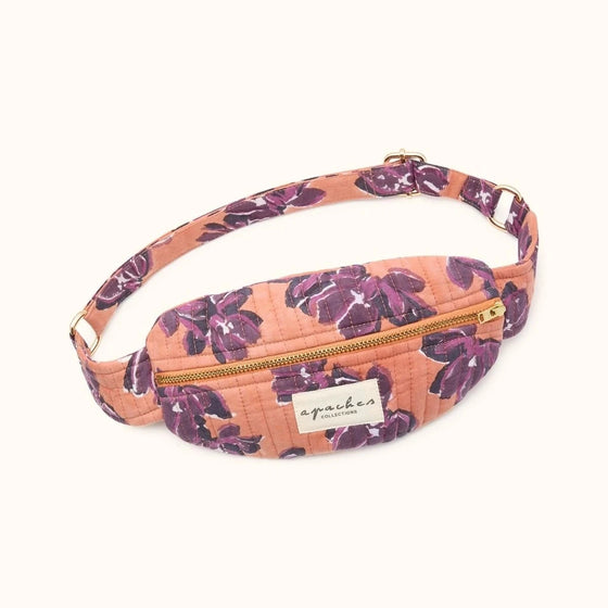 Mini sac banane Kela Violeta Rust Apaches Collections – sac pratique et tendance pour femme et enfant
