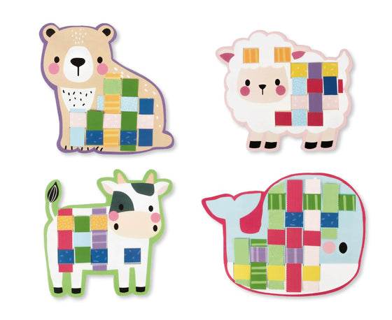 Coffret Auzou Créatif Je découpe et je crée – Animaux, activité manuelle enfants dès 3 ans avec ciseaux