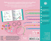 Coffret Mes scoubidous à paillettes Auzou Créatif kit créatif bracelets enfant DIY