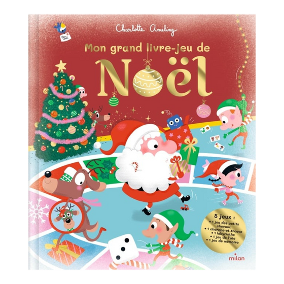 Mon Grand Livre-jeu de Noël - Milan