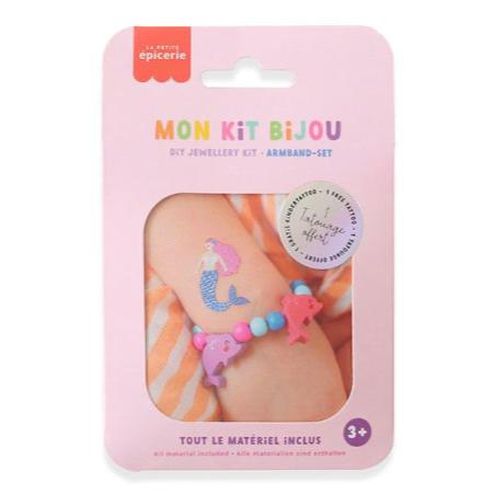 Mon kit bijou pour enfant bracelet Dauphins La Petite Epicerie.