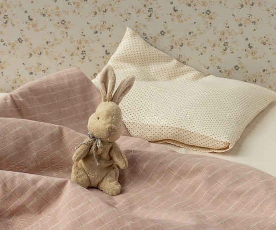 Doudou lapin Maileg My First Bunny avec sa boîte cadeau vintage