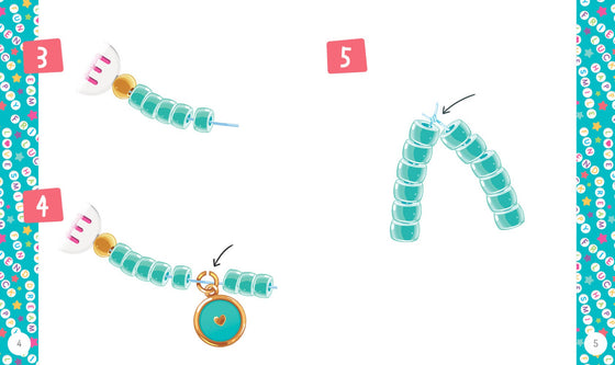 Coffret Auzou Bijoux Ma collection de bracelets à message – perles lettres et charms pour enfants dès 6 ans