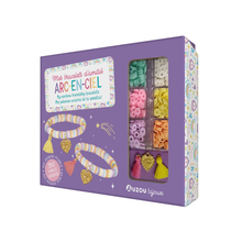  Coffret Auzou Bijoux Mes Bracelets d’Amitié Arc-en-ciel – kit créatif enfants dès 6 ans