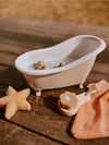 Set de bain pour poupée My Tubby Mrs Ertha coloris corail avec baignoire et accessoires