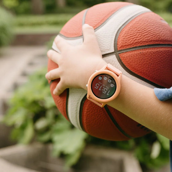 Montre connectée enfant corail Kidywatch Kidywolf