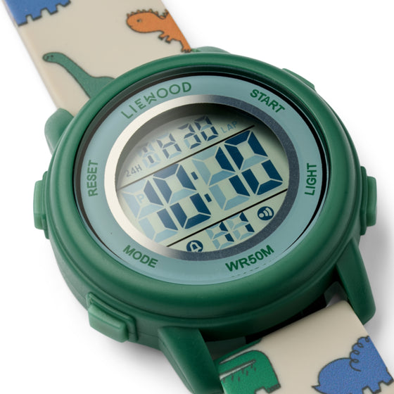 Montre Sussi Dinosaurs Mist Liewood.