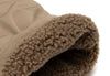 Détail des moufles pour poussette bronze Jollein