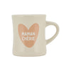 Mug céramique message Maman Chérie couleur beige – Atelier Wagram – idée cadeau maman