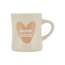  Mug céramique message Maman Chérie couleur beige – Atelier Wagram – idée cadeau maman