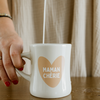 Mug céramique message Maman Chérie couleur beige – Atelier Wagram – idée cadeau maman