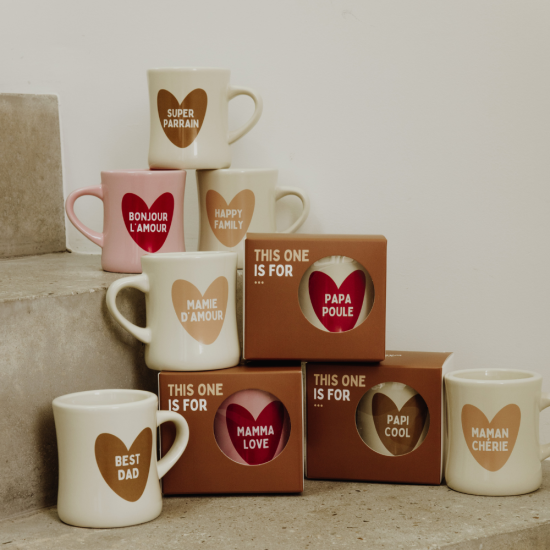 Mug céramique Papa Poule Atelier Wagram