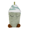Mug isotherme enfant paille peluche vert Asobu Mimi Milkshake gobelet enfant