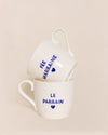 Mug en porcelaine Le Parrain Emoi Emoi.