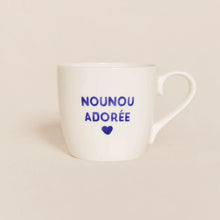  Mug en porcelaine Nounou adorée Emoi Emoi.