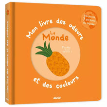  Livre des odeurs et couleurs, Le monde, Auzou.