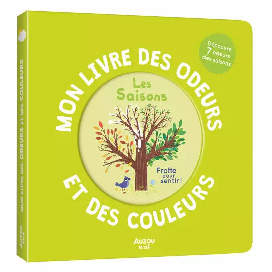 Livre des odeurs et des couleurs, Les saisons, Auzou.