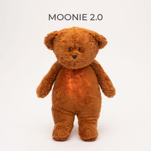  Moonie 2.0 ourson vintage caramel – peluche veilleuse bruit blanc pour bébé