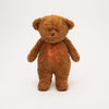 Moonie 2.0 ourson vintage caramel – peluche veilleuse bruit blanc pour bébé