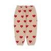 Pantalon pour enfant Lou (9 mois à 8 ans) - Coeur - Konges Sløjd