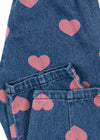 Pantalon Magot en jean, Bon coeur Pink, Konges Slojd.