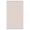 Papier cadeau Maileg fleurs bleu rouleau 10 mètres fond beige motif floral