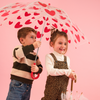 Parapluie enfant transparent à cœurs roses Atelier Wagram – parapluie enfant maternelle fille