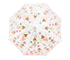 Parapluie enfant transparent ballerines Tiger Tribe – parapluie enfant rose avec danseuses et fleurs