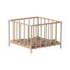 Parc bébé miniature rose Maileg avec matelas pour souris jouet