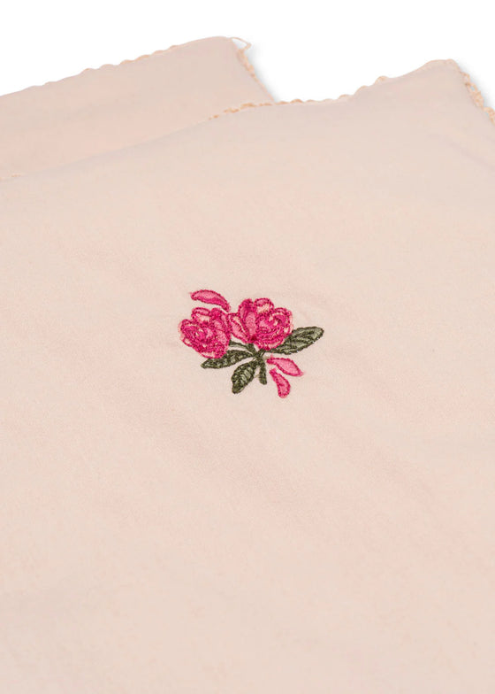 Parure de lit poupée Cameo Rose Konges Slojd avec oreiller