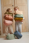 trousse de toilette Paulette personnalisable olive Petit Picotin – grande trousse bébé et enfant avec prénom