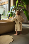 Peignoir bébé Miffy Warm Sand Jollein beige 1-2 ans avec capuche