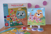 Kit tableaux faciles peinture au doigt animaux adorables pour enfants dès 3 ans
