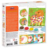 Kit tableaux faciles peinture au doigt animaux de la campagne pour enfants dès 3 ans