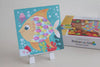 Kit tableaux faciles peinture au doigt animaux colorés pour enfants dès 3 ans