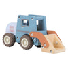 Pelleteuse en bois Little Dutch avec figurine – jouet de construction