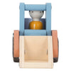 Pelleteuse en bois Little Dutch avec figurine – jouet de construction