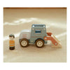 Pelleteuse en bois Little Dutch avec figurine – jouet de construction