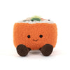 Peluche California Roll Jellycat Amuseables Codhi sushi kawaii enfant décoration chambre