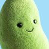 Peluche Soyella Edamame Bean Jellycat Amuseables haricot vert kawaii enfant décoration chambre