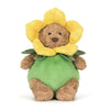 Peluche Bartholomew Bear Daffodil Jellycat ours fleur jaune cadeau naissance