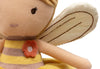 Peluche Bee Lily Jollein abeille jaune douce pour bébé