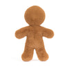 Peluche Bonhomme pain d'épices Fred Jellycat.
