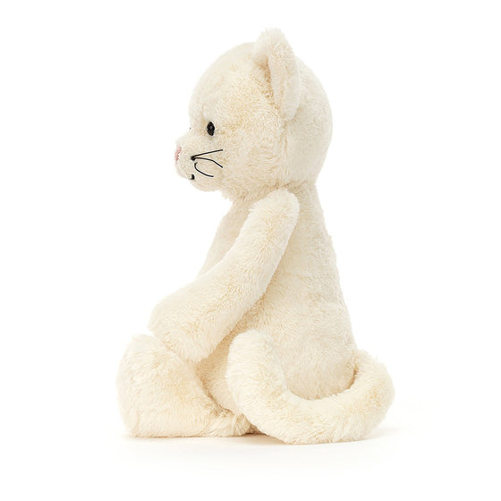 Peluche chat crème Médium Jellycat.