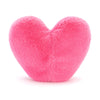 Peluche cœur rose Jellycat – doudou sourire en forme de cœur pour enfant – cadeau naissance original