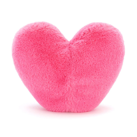 Peluche cœur rose Jellycat – doudou sourire en forme de cœur pour enfant – cadeau naissance original