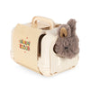Peluche lapin Take Care of Me Konges Sløjd avec caisse de transport crème